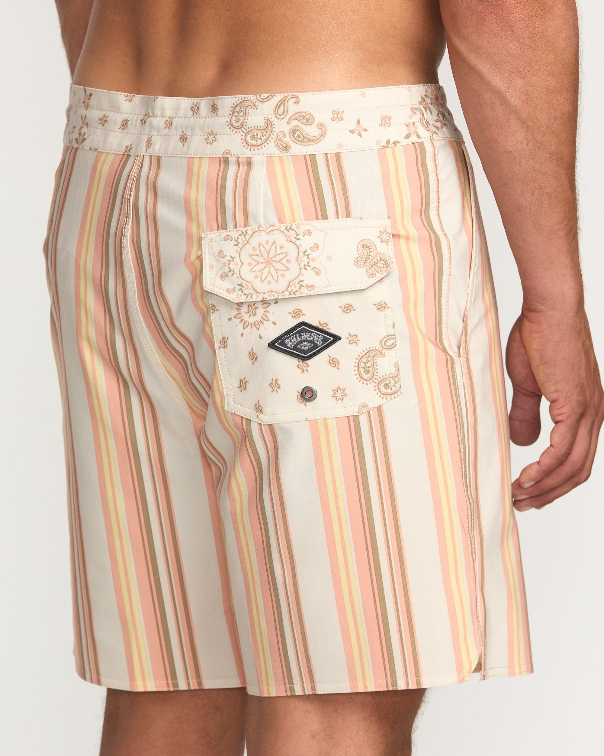 Sandtrax Lo Tide Boardshorts - Lemon Male Product Image