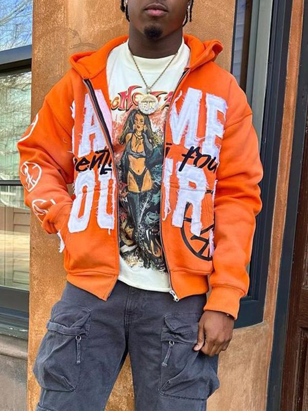 Printed Oversized Hoodie Product Image