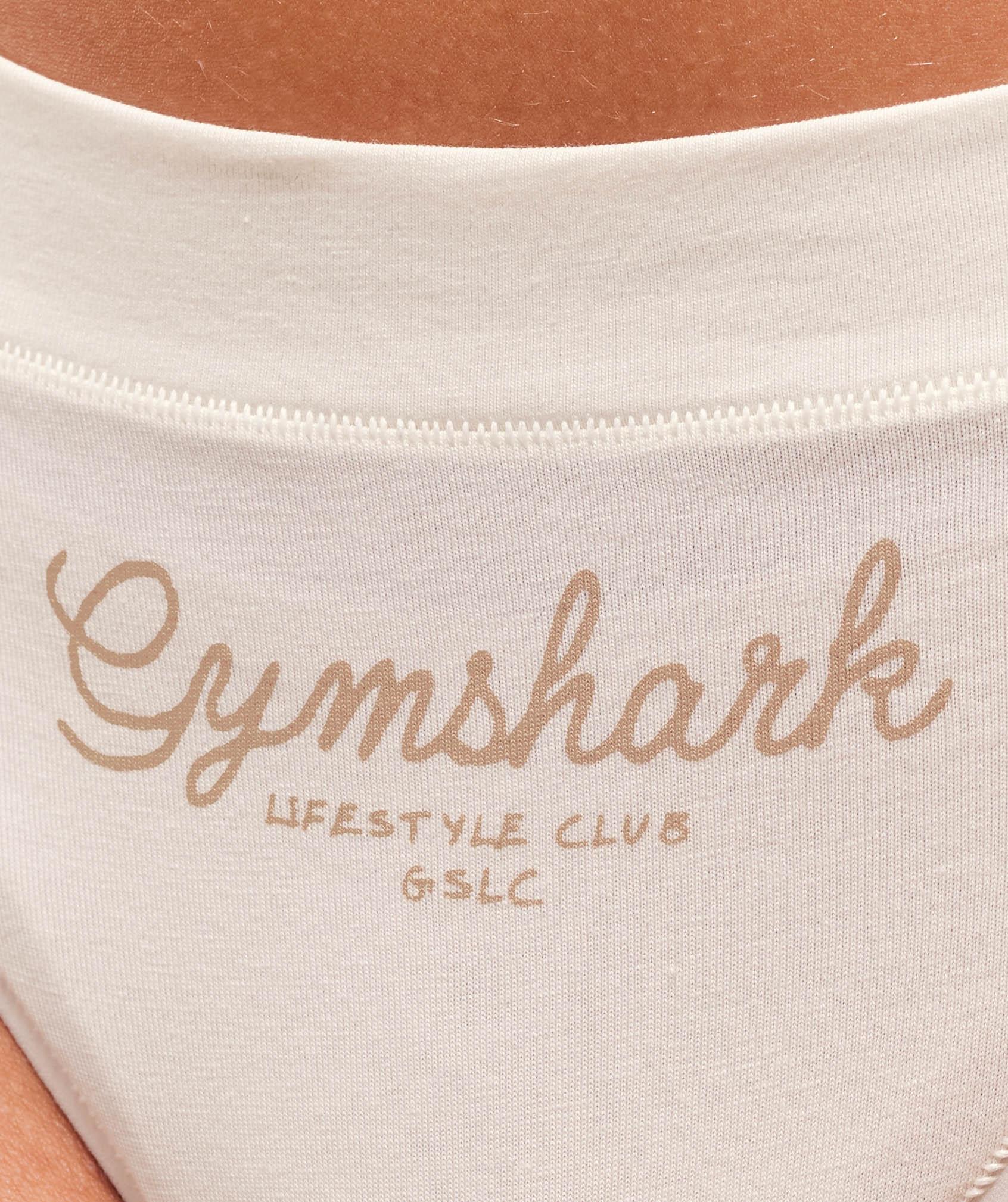 Script Lifestyle Club Graphic Thong Product Image