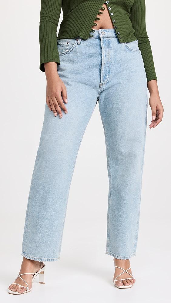 AGOLDE 90s Mid Rise Straight Jeans | Shopbop Product Image