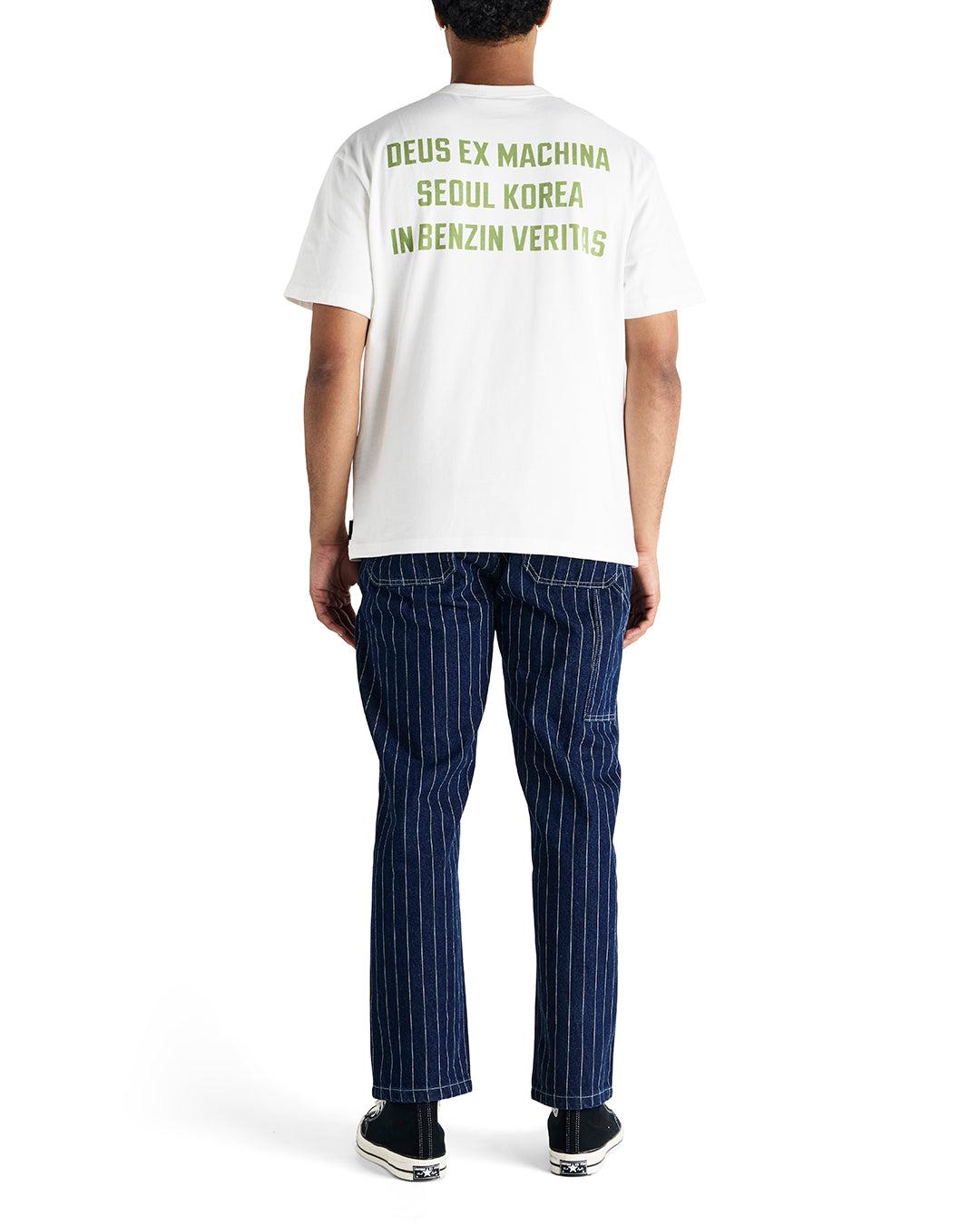 Dallas Stripe Work Pant - Indigo Product Image