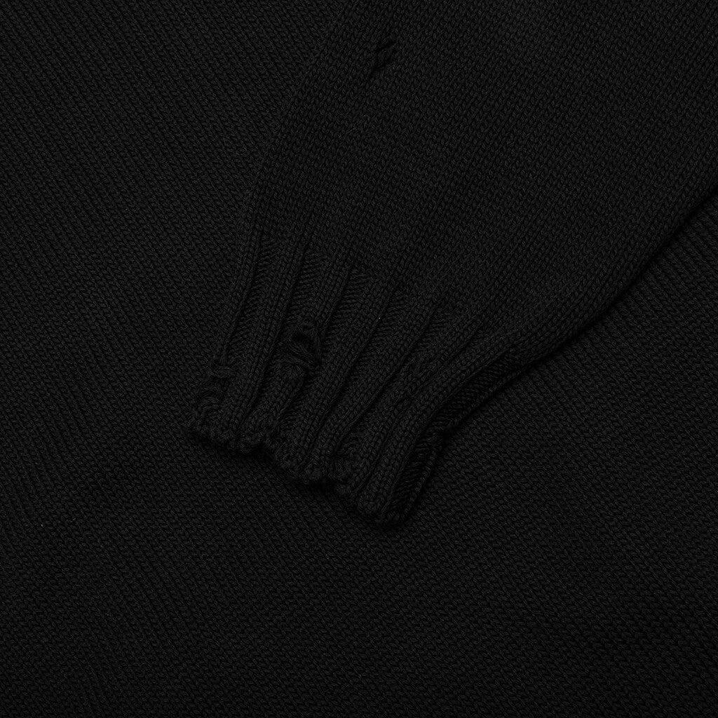 Roundneck Sweater - Black Male Product Image