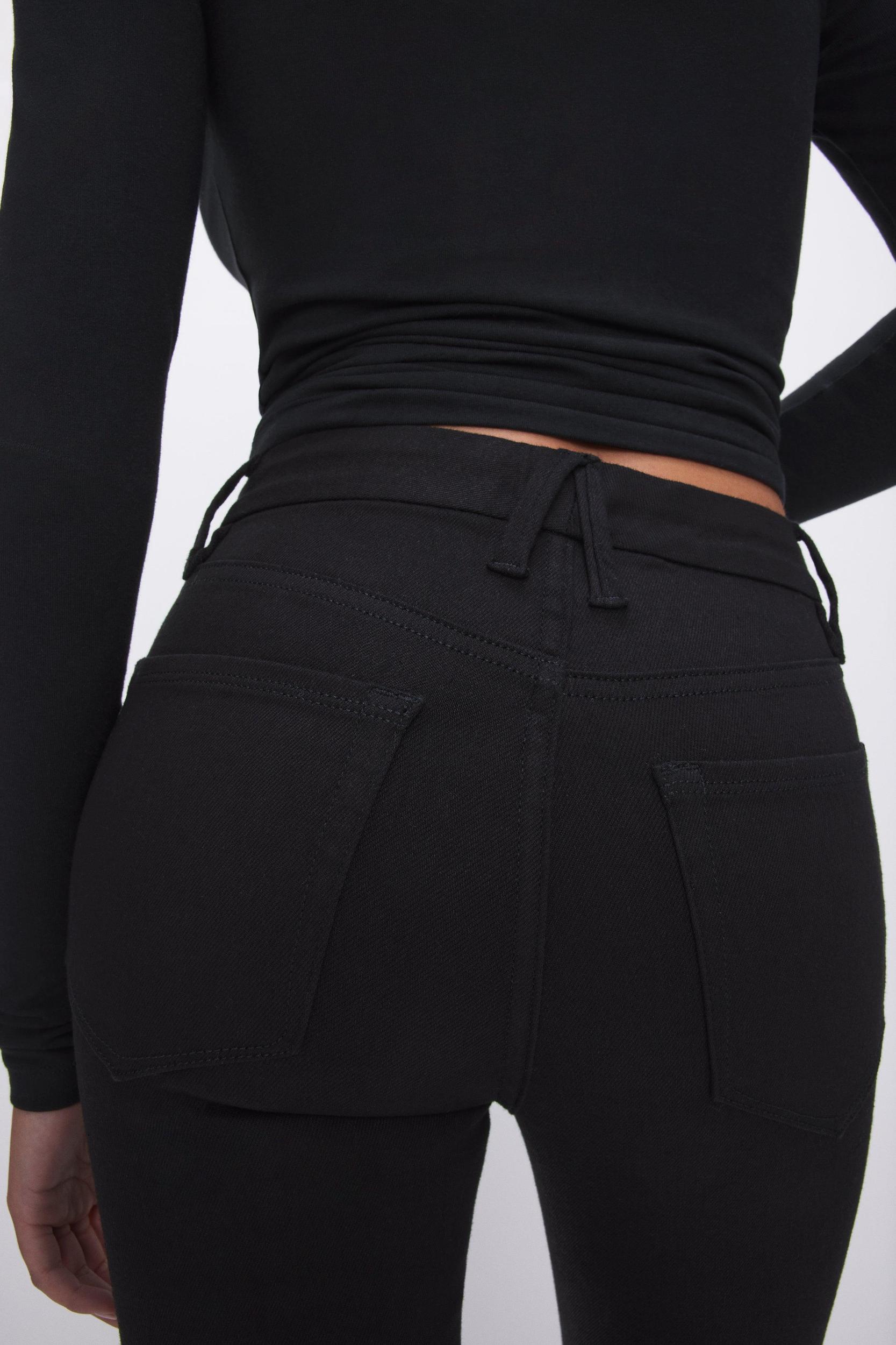 NEVER FADES GOOD LEGS STRAIGHT JEANS | BLACK001 Product Image