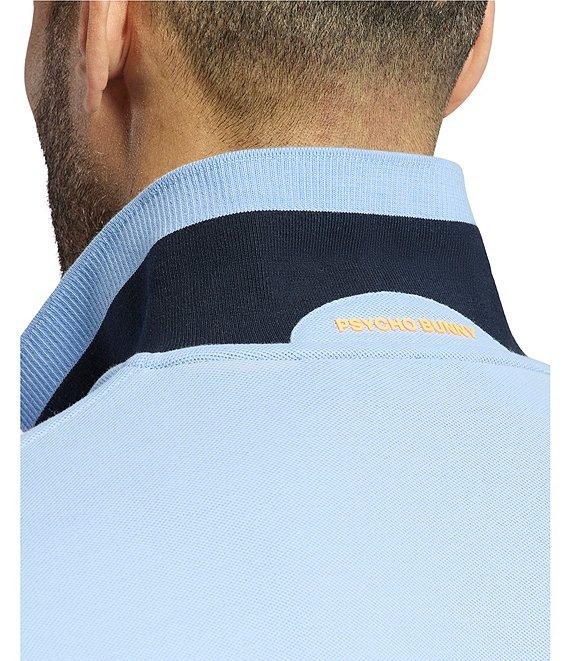 Psycho Bunny Newman Pique Short Sleeve Polo Shirt Product Image