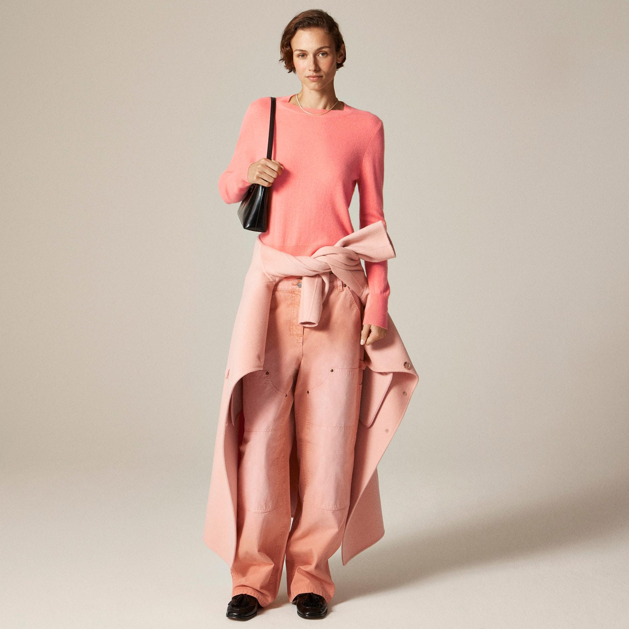 Cashmere classic-fit crewneck sweater Product Image