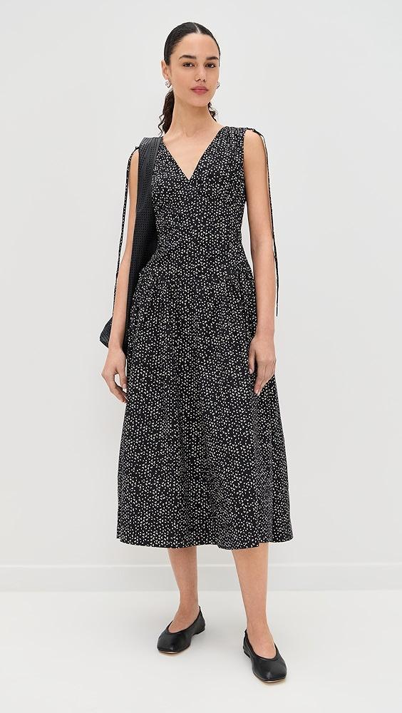 Proenza Schouler White Label Clayton Dress in Printed Poplin | Shopbop Product Image