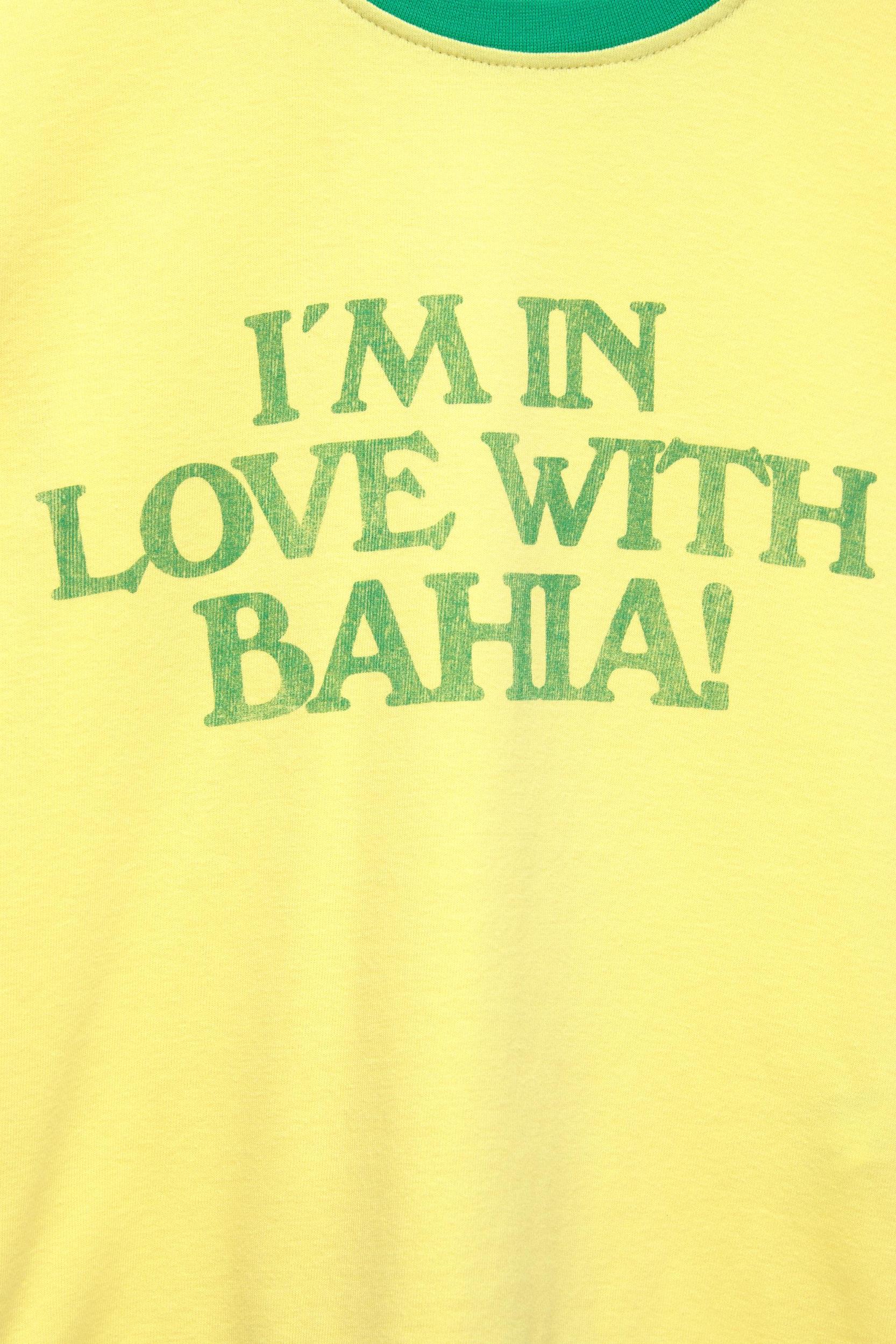 Yellow Brazil Bahía T-shirt Product Image