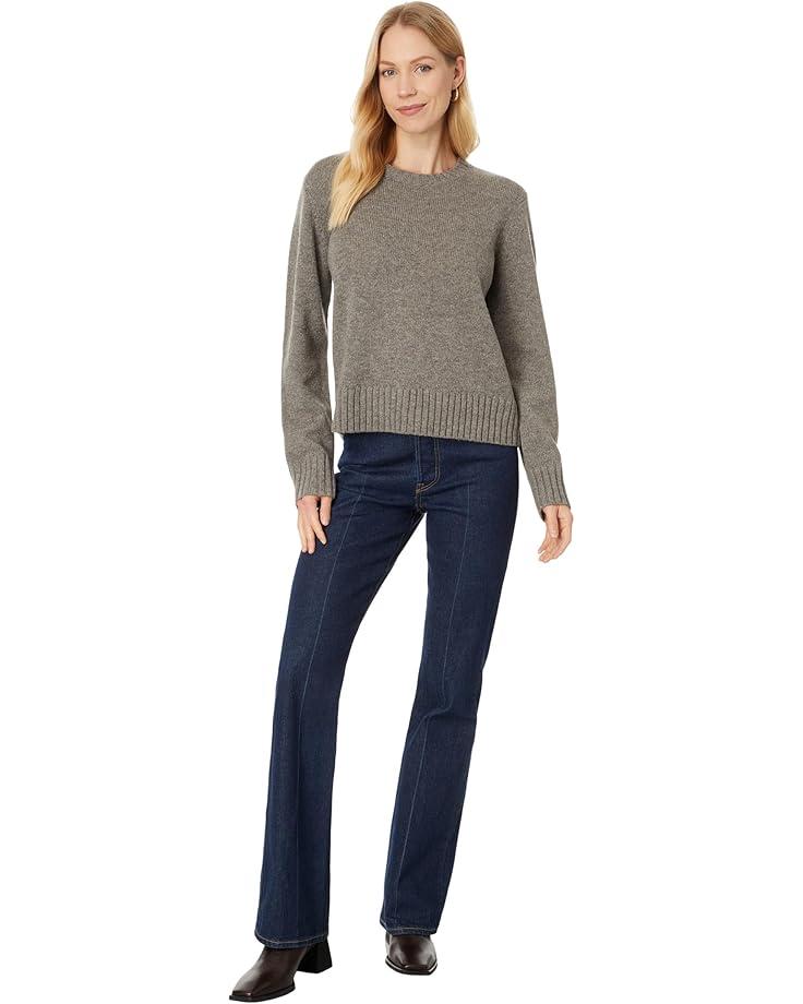 Organic Cotton Slub Crew Neck Sweatshirt Sweater Product Image