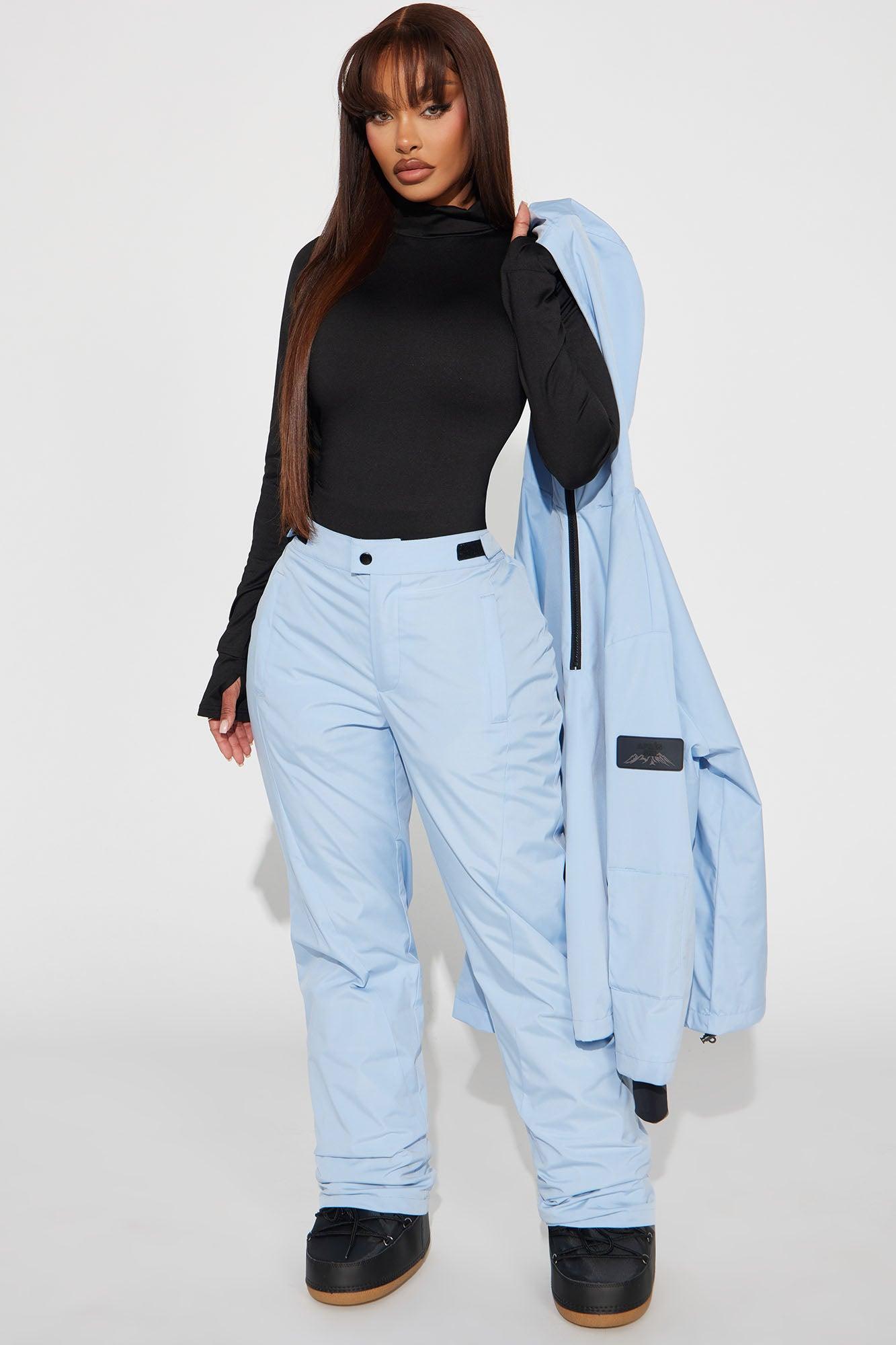 Snow Much Fun Snowboard Pants - Light Blue Product Image