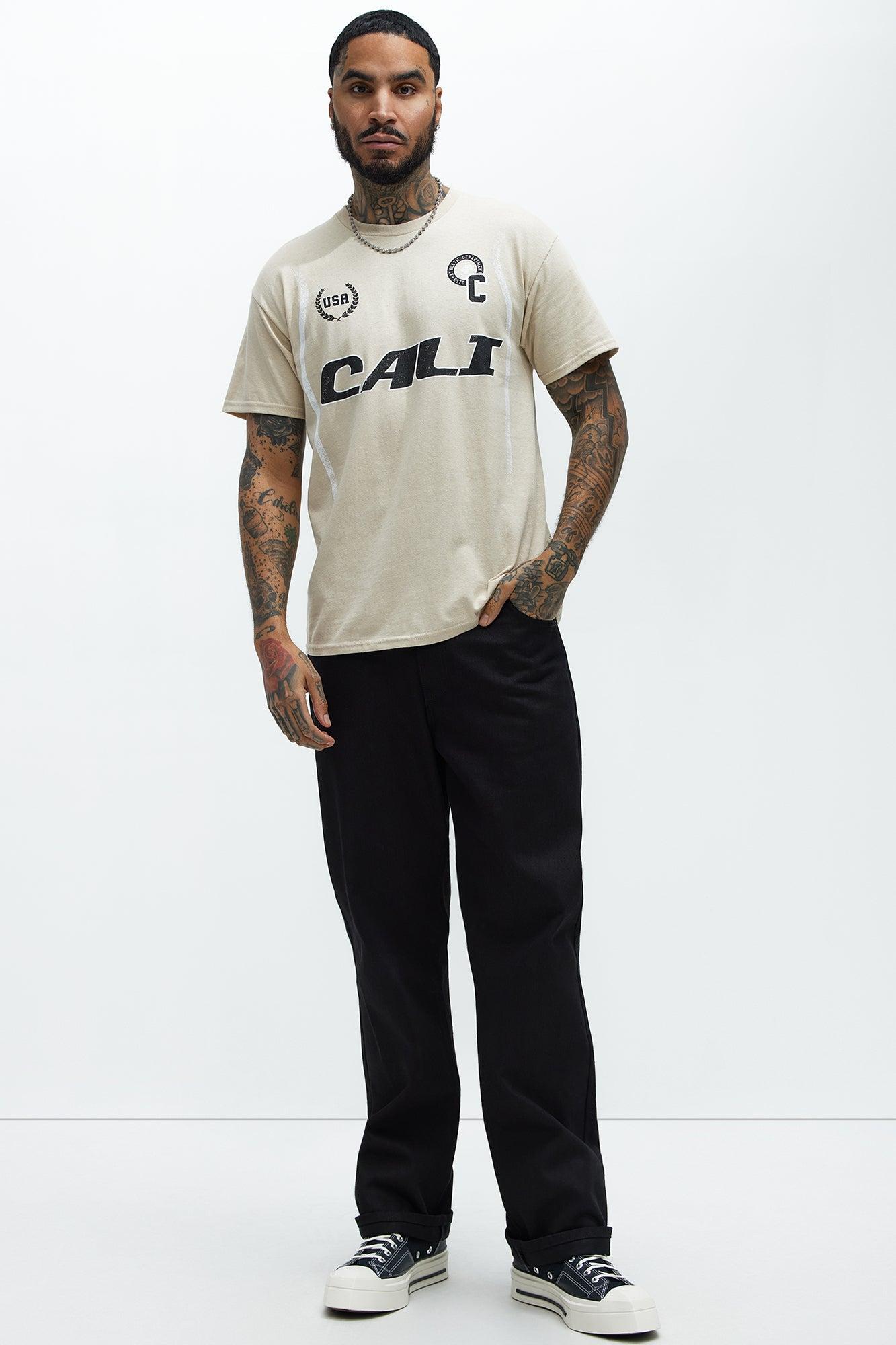 CALI USA Short Sleeve Tee - Sand Product Image