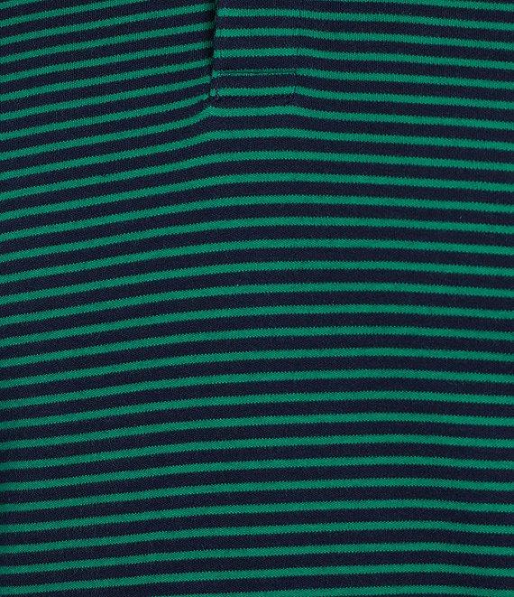 Roundtree & Yorke Supima Short Sleeve Striped Polo Shirt Product Image