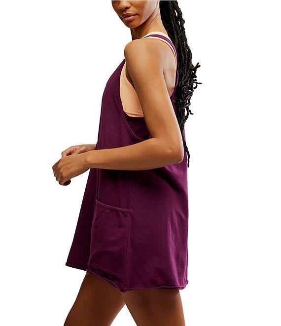 FP Movement Hot Shot V-Neck Sleeveless Patch Pocket Mini Dress Product Image