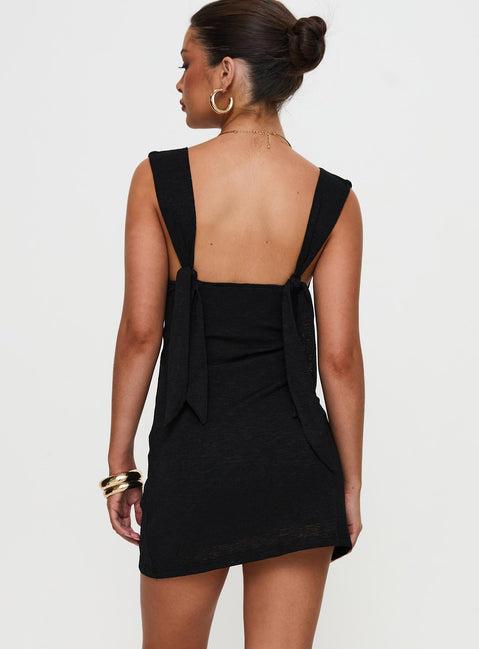 Steward Mini Dress Black Product Image