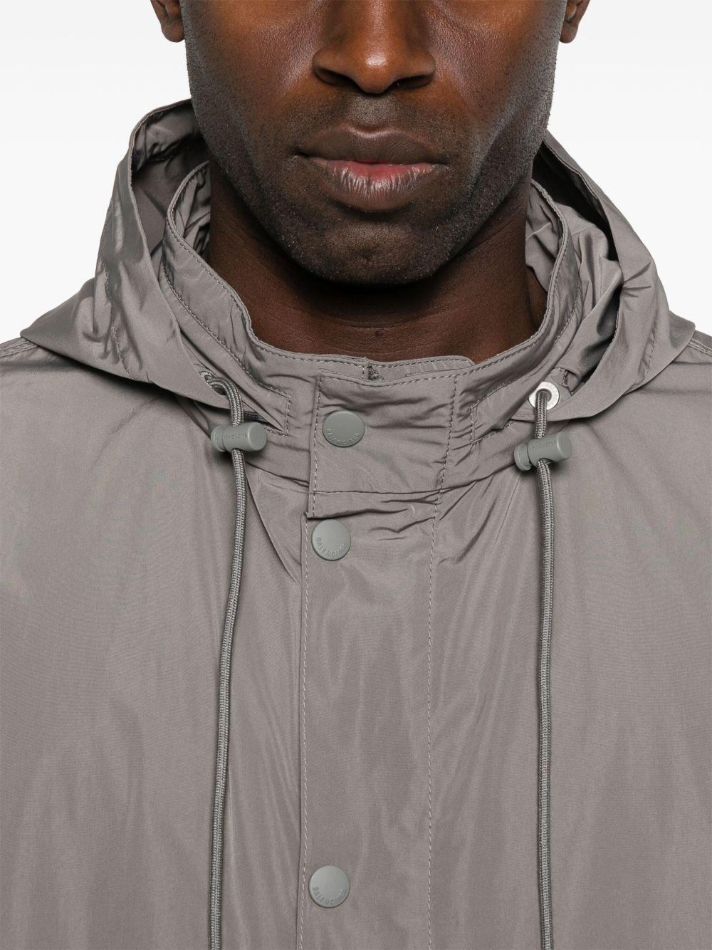 logo-print jacket Product Image