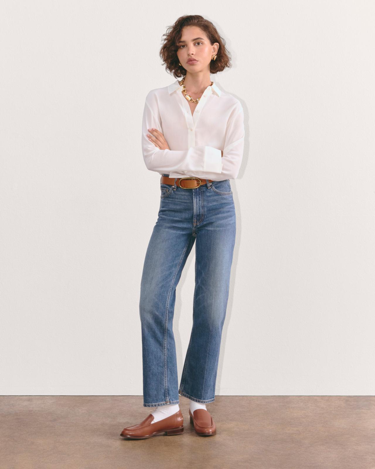 Womens Cheeky Straight Jean by Everlane Product Image