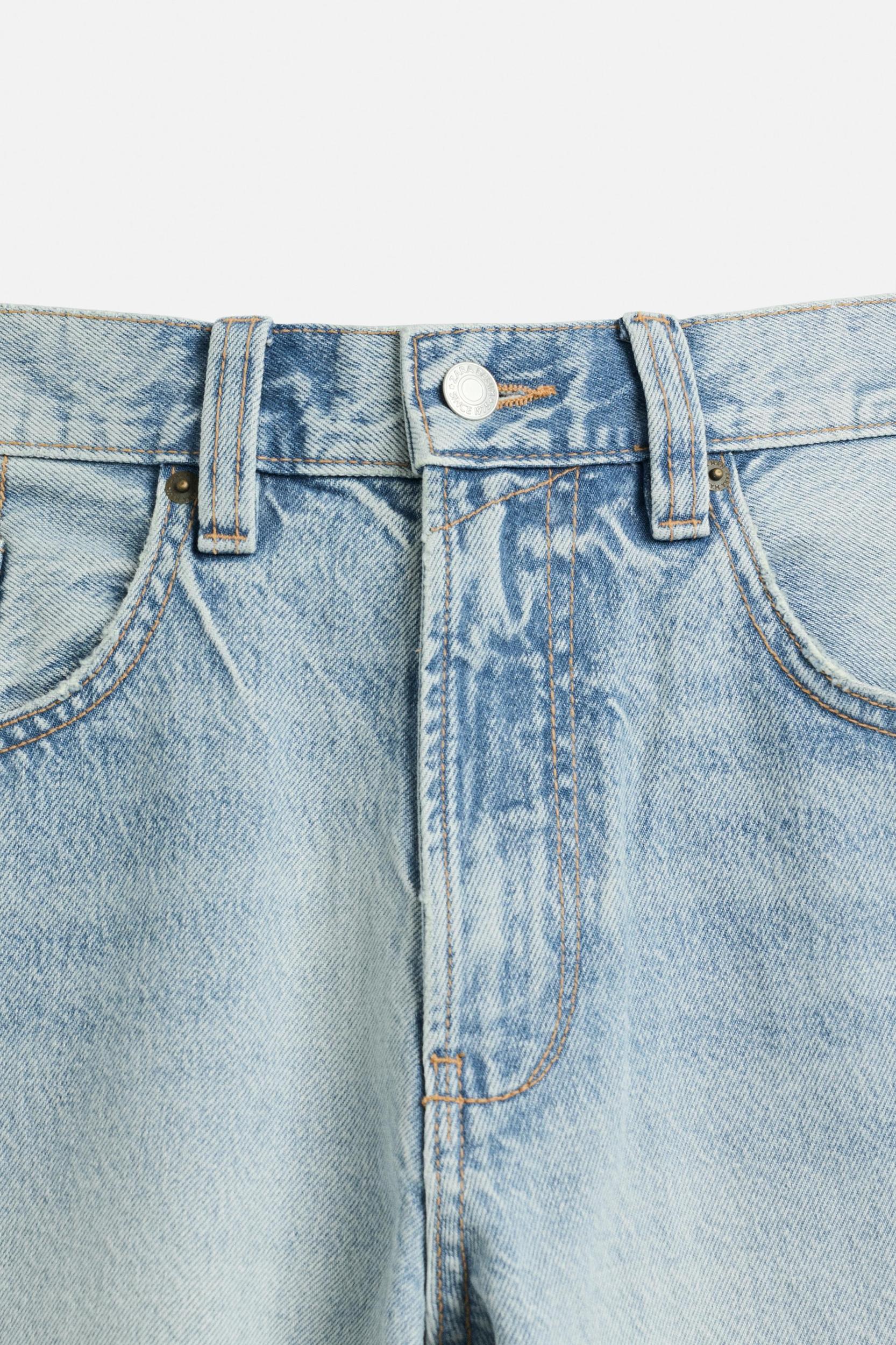 BAGGY FIT DENIM SHORTS Product Image