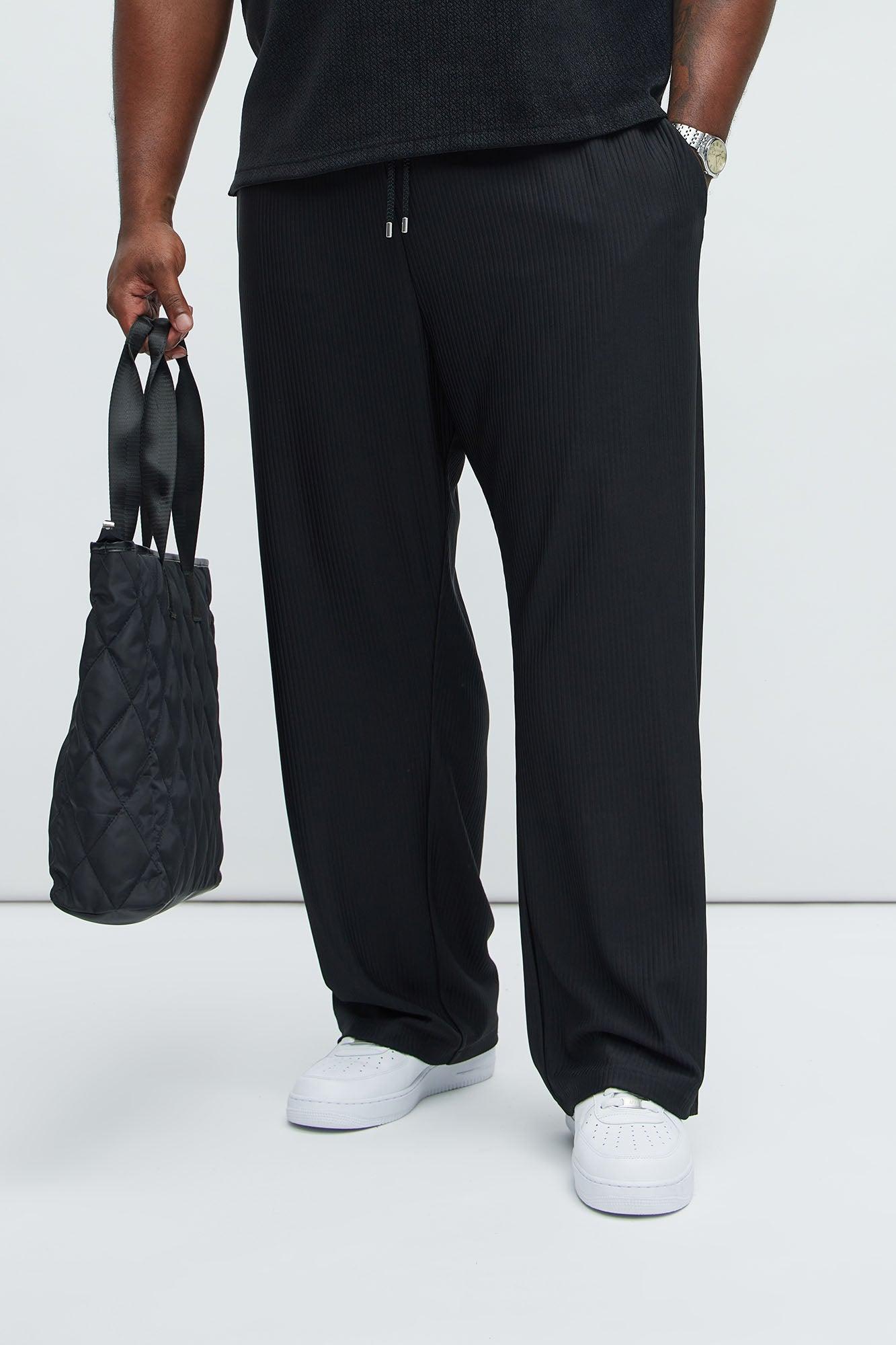 Archway Pleated Pants - Black Product Image