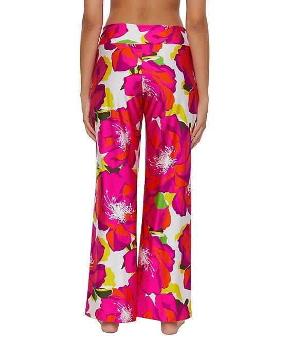 Trina Turk Bloom Wide Leg Swim Cover-Up Pant Product Image