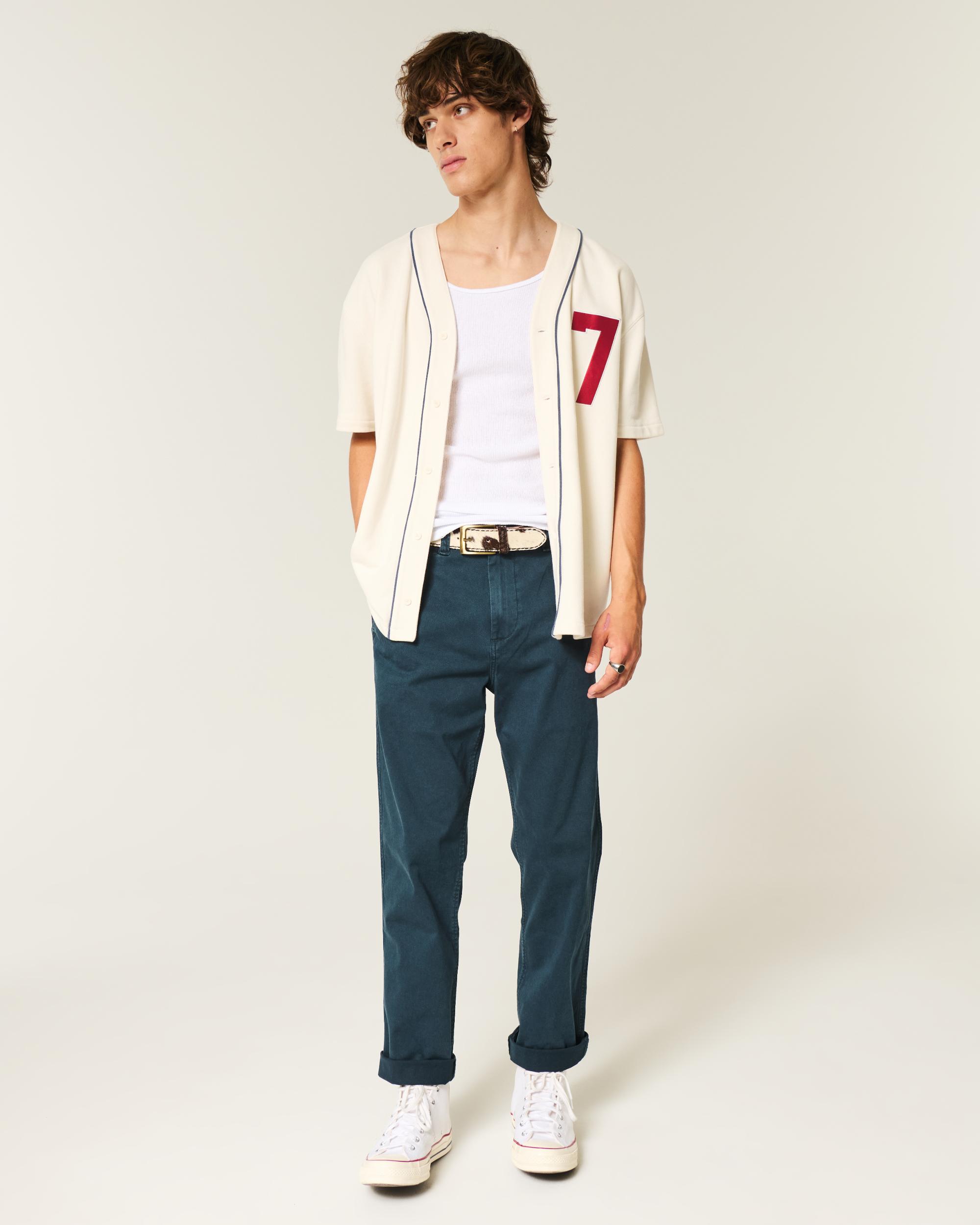 Slim Straight Chino Pants Product Image