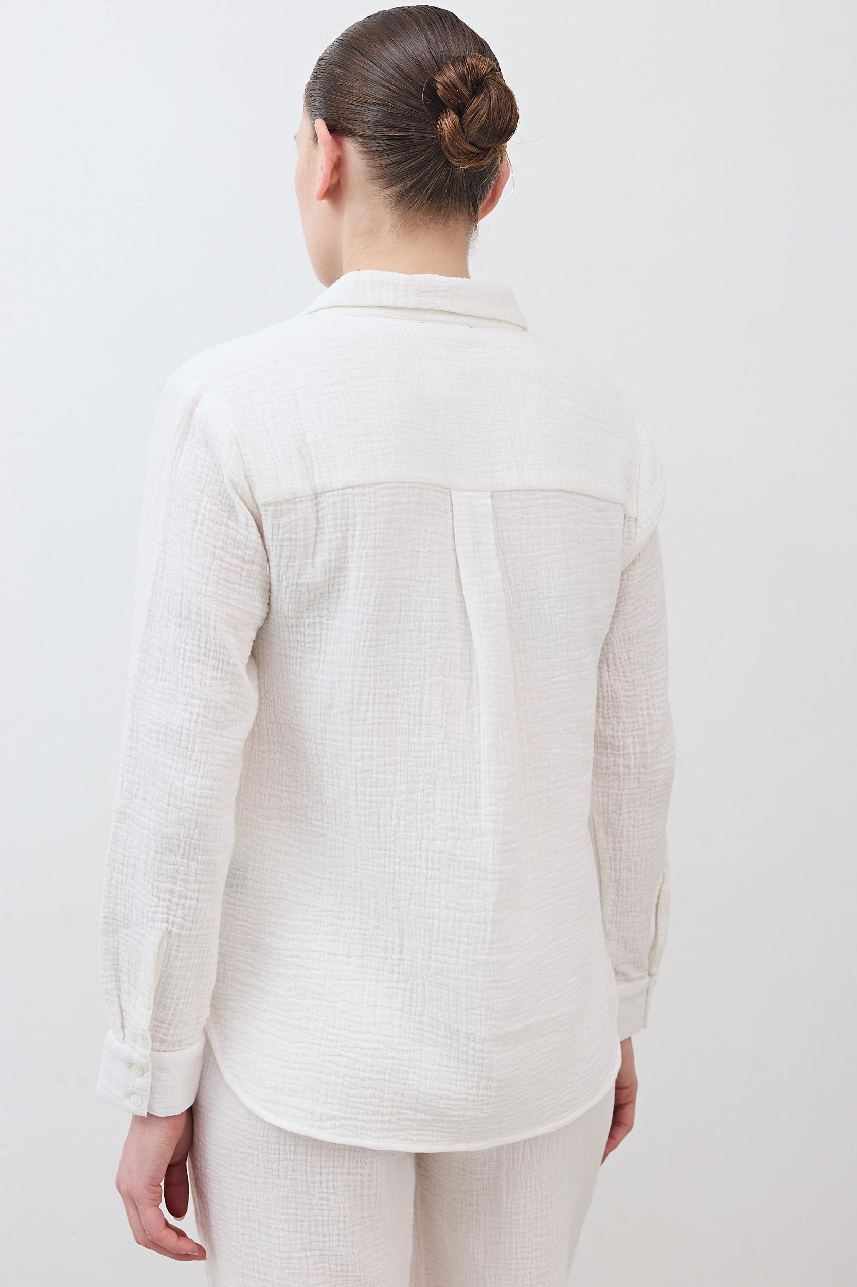 Airy Button Down Tunic Product Image