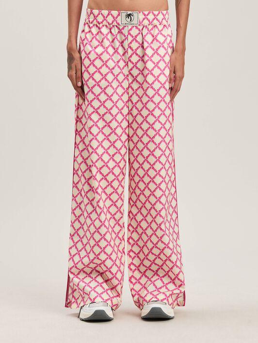 NET LOGO SPLIT PANTS Product Image