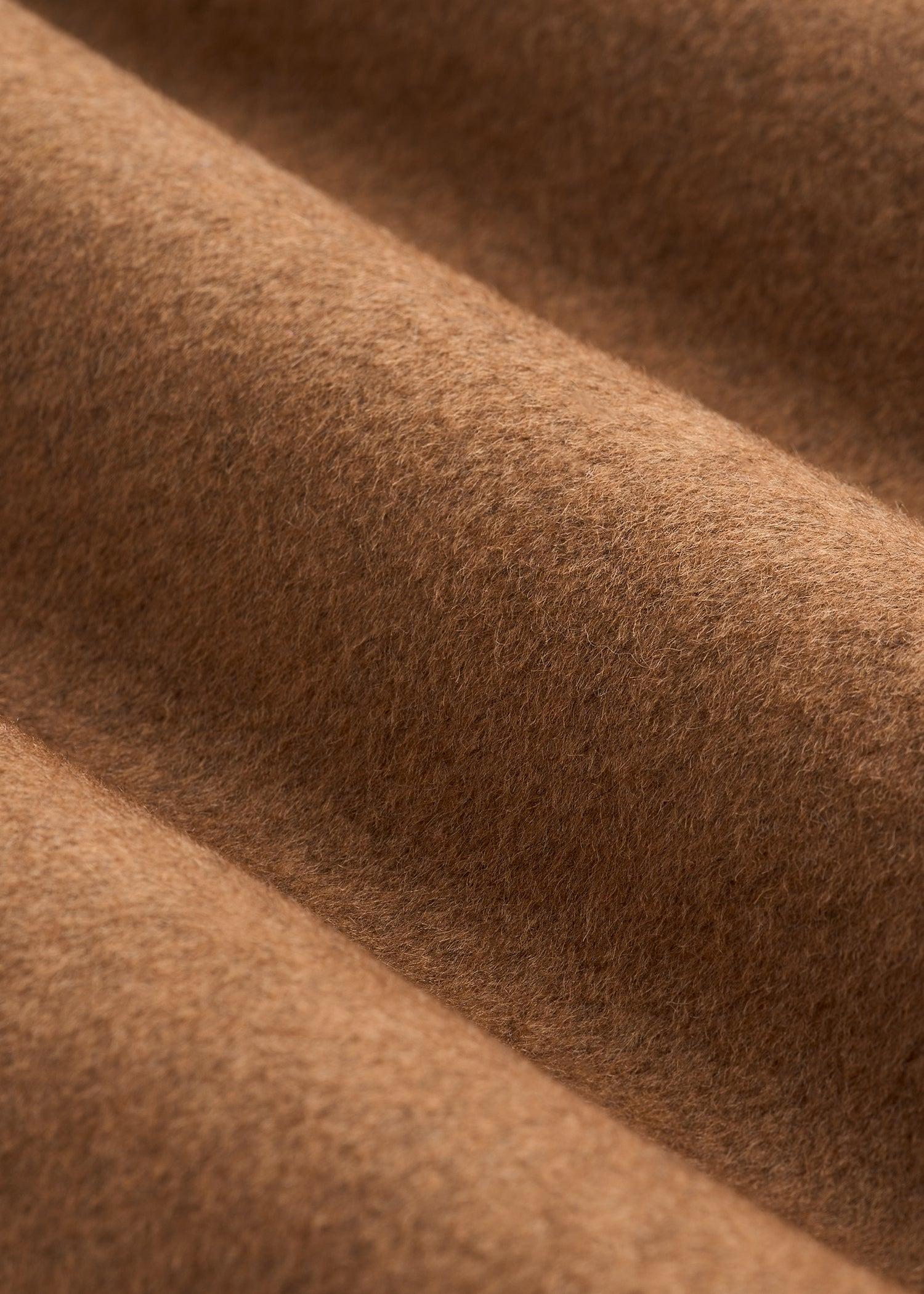 Wool Coat for Tall Men in Camel Male Product Image