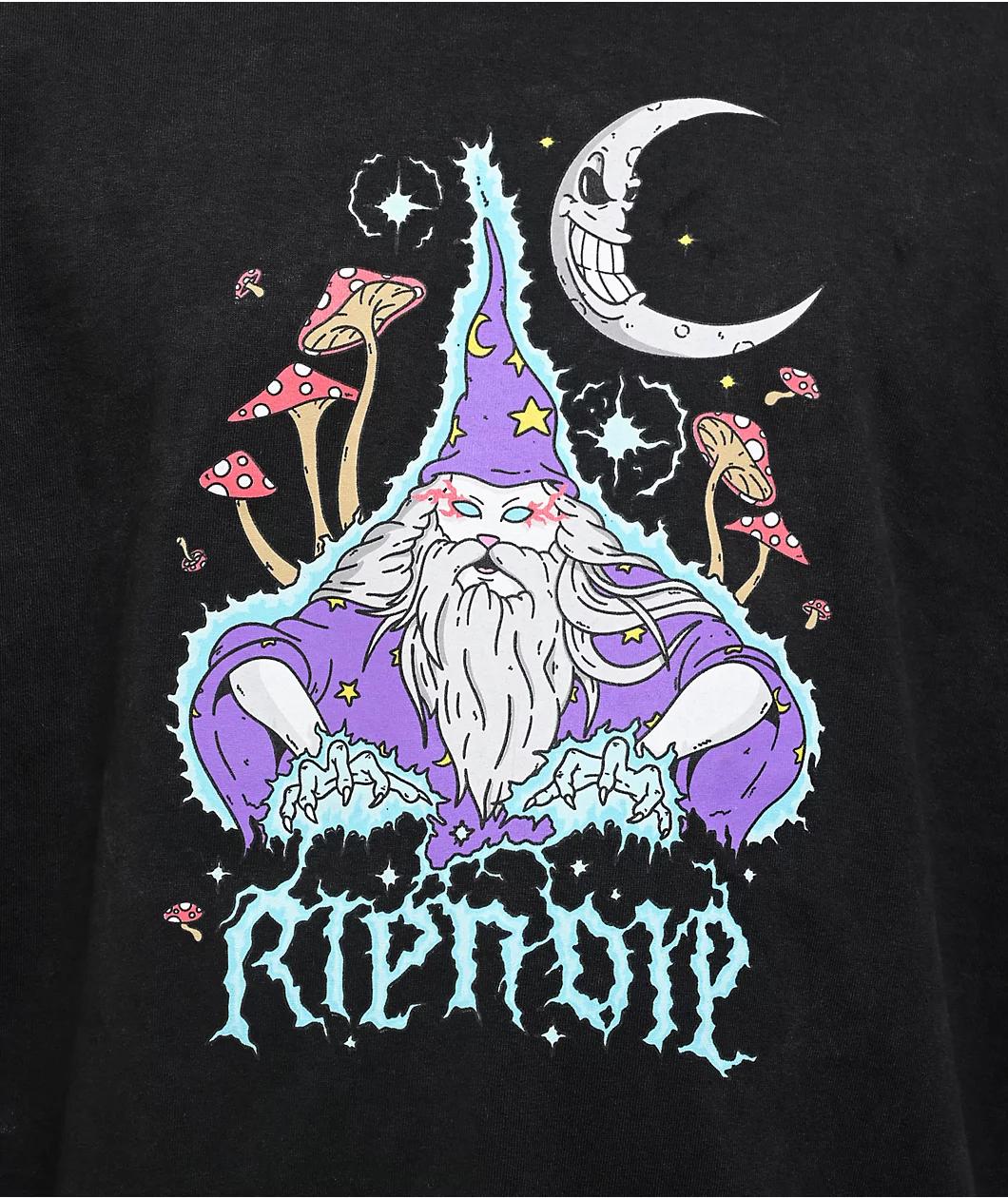 RIPNDIP Oracle Black Wash T-Shirt Product Image