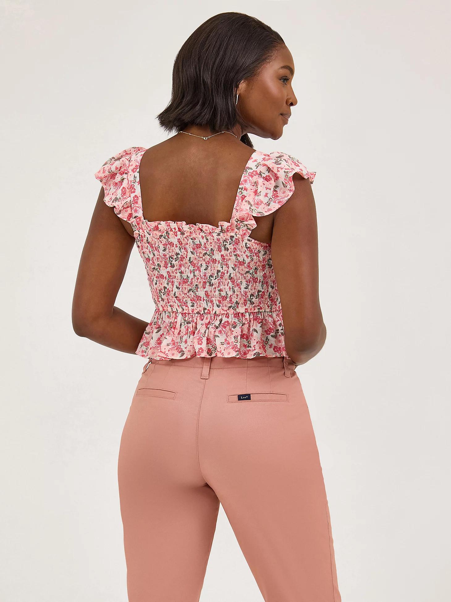 Women's Floral Print Baby Doll Tank | Women's Tops & Tees | Lee® Product Image