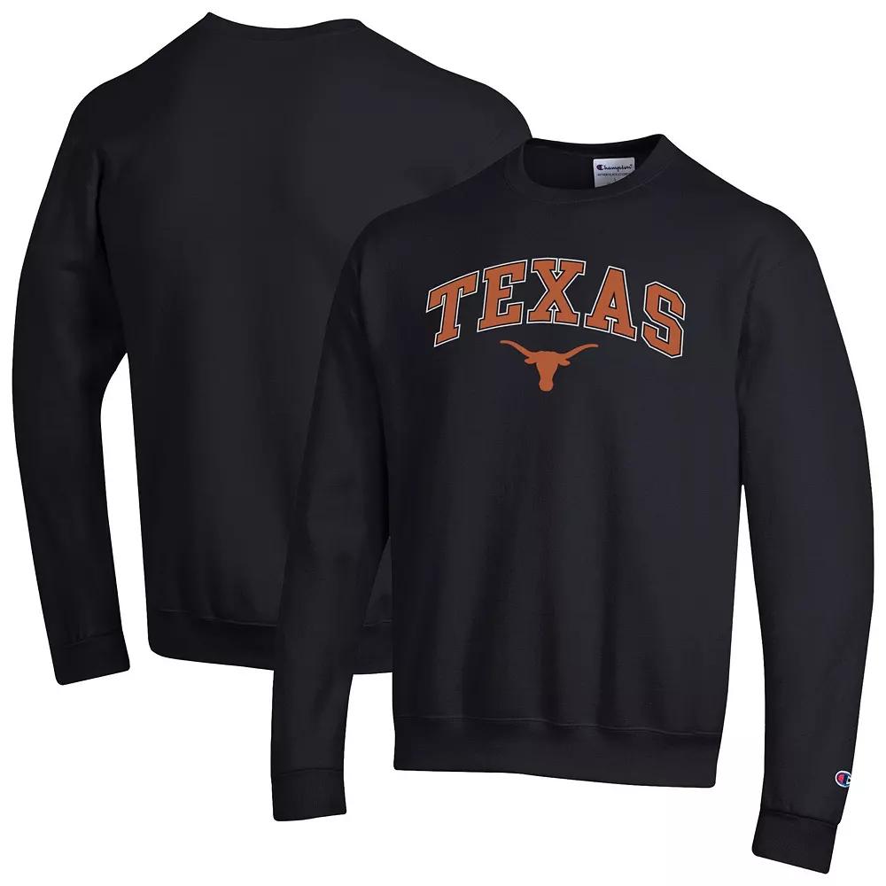 Men's Champion Black Air Force Falcons Basic Arch Fleece Pullover Sweatshirt,  Product Image