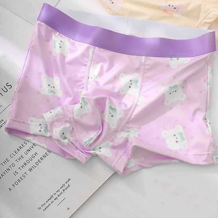 Cartoon Print Boxer Briefs / Set Product Image