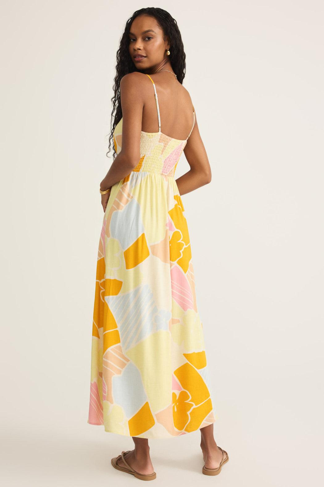 Aura Riviera Midi Dress Product Image