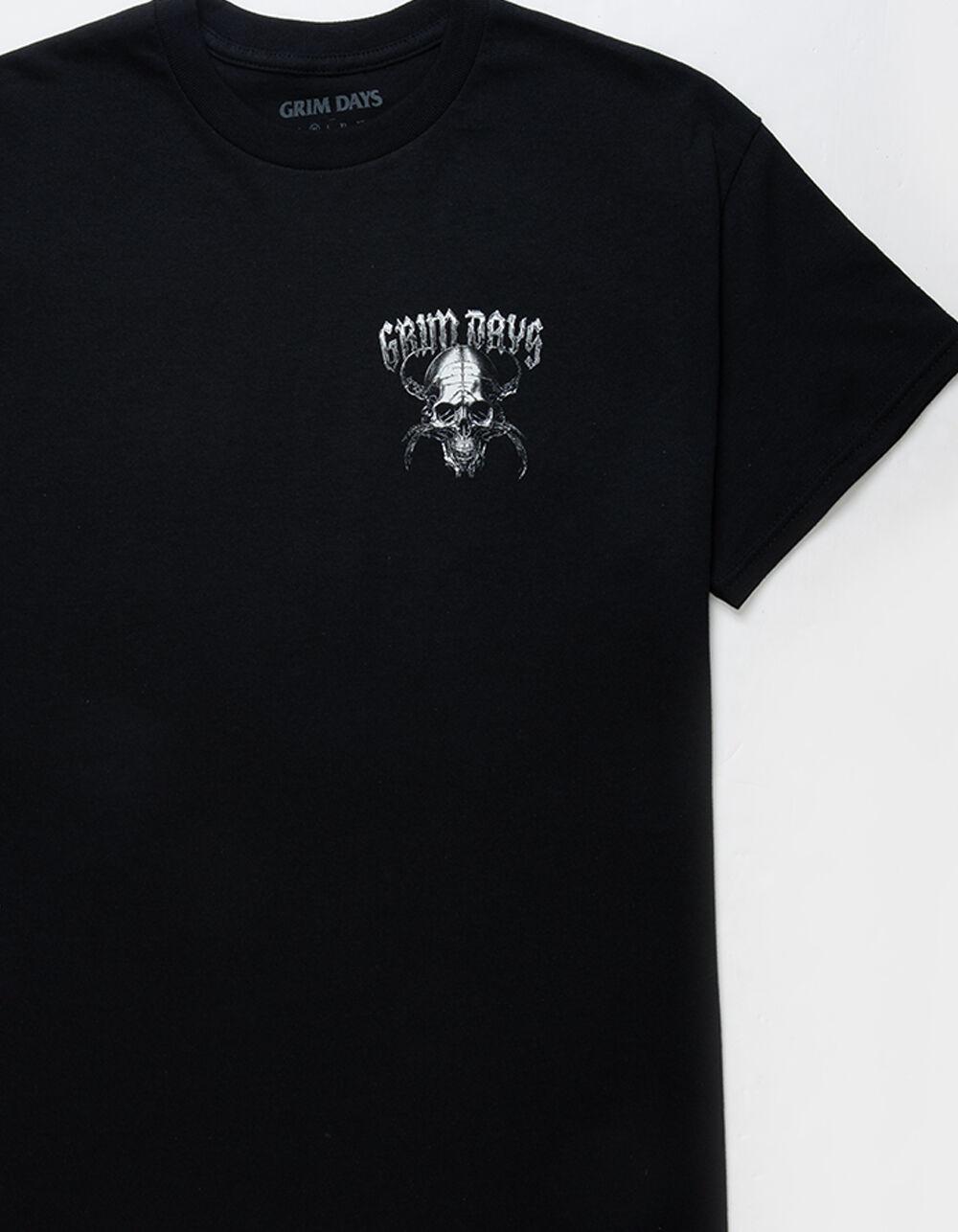GRIM DAYS Future Nature Mens Tee - BLACK Product Image