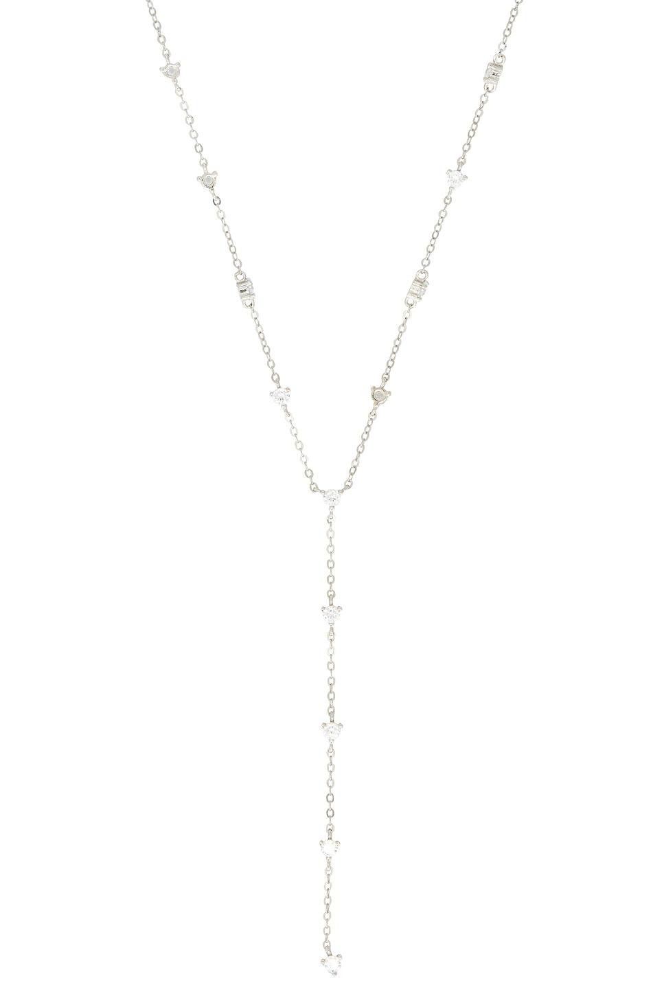 Solitaire Station Lariat Necklace SHASHI Product Image