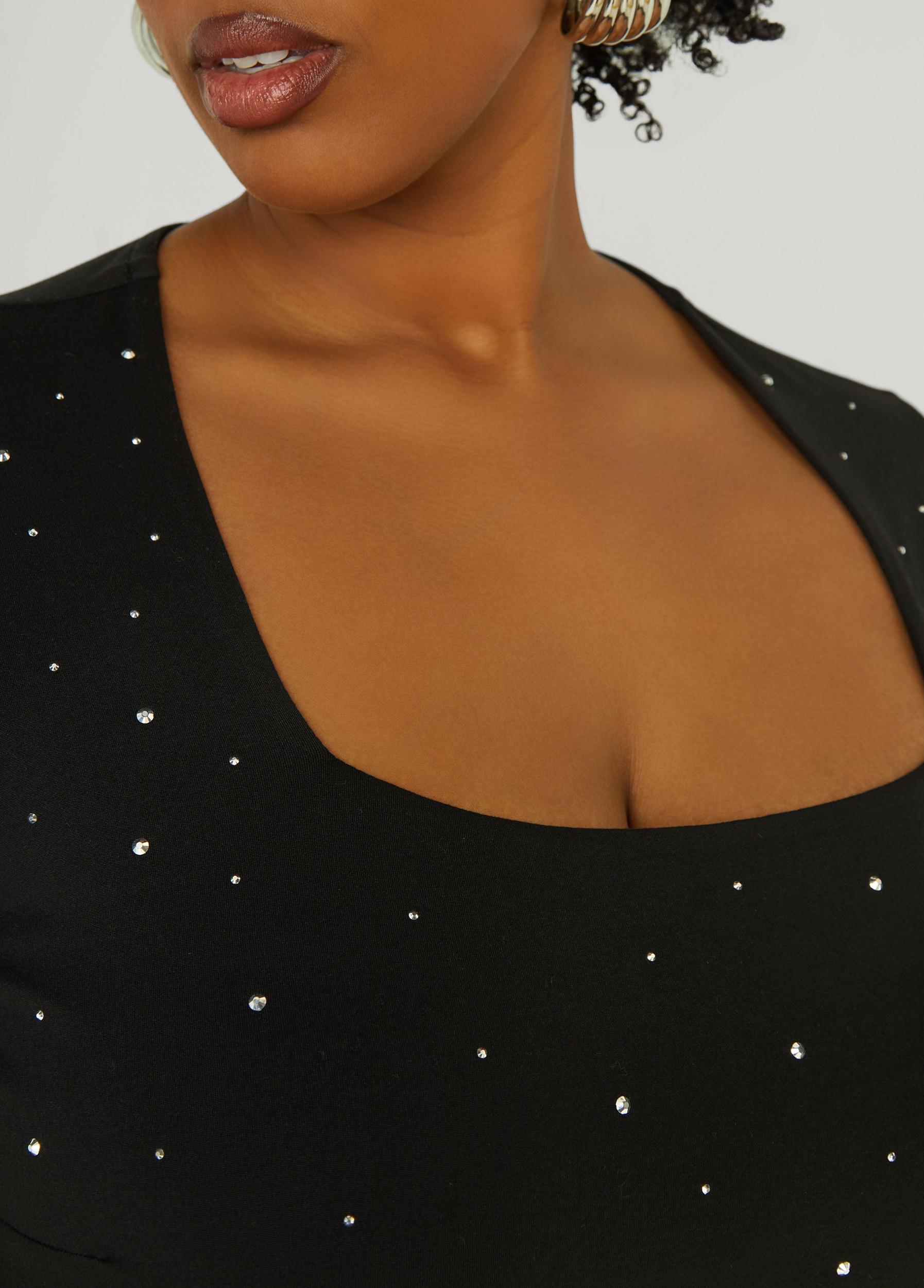 Plus Size Straight Leg Cargo Jeans Ashley Stewart Product Image