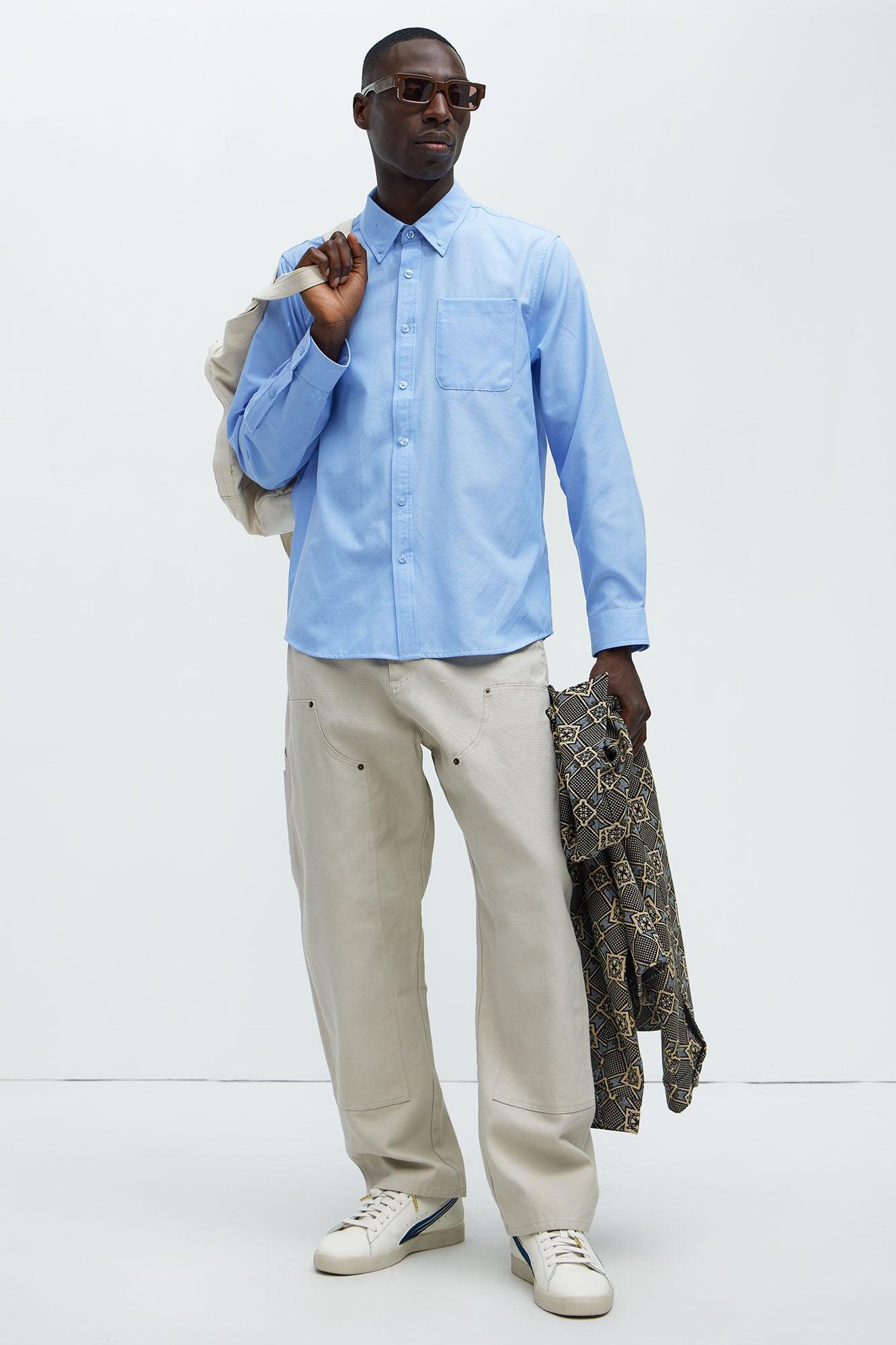 Oxford Classic Shirt - Blue Product Image