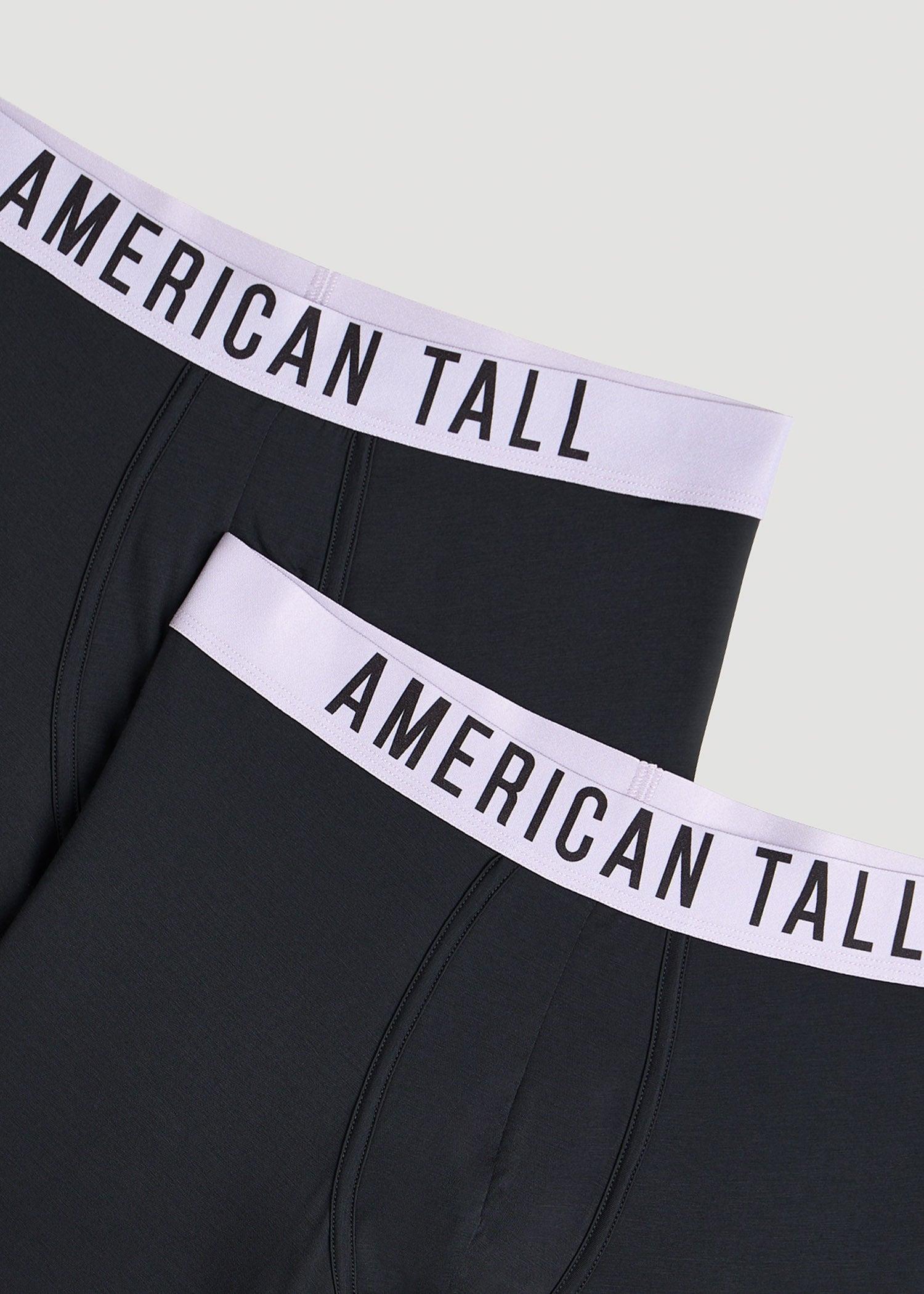 Original Boxer Briefs (2-Pack) for Tall Men in Black Product Image