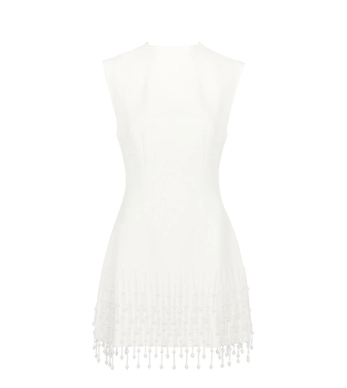 The Ultimate Muse Pearl Drop Sleeveless Dress Product Image