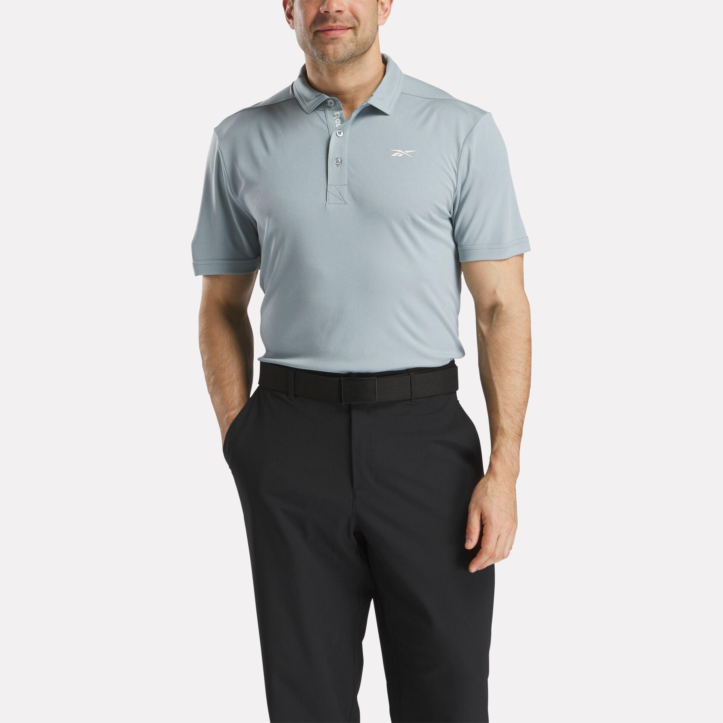 Men's Short Sleeve Oxford Knit Pique Polo Shirt Male Product Image