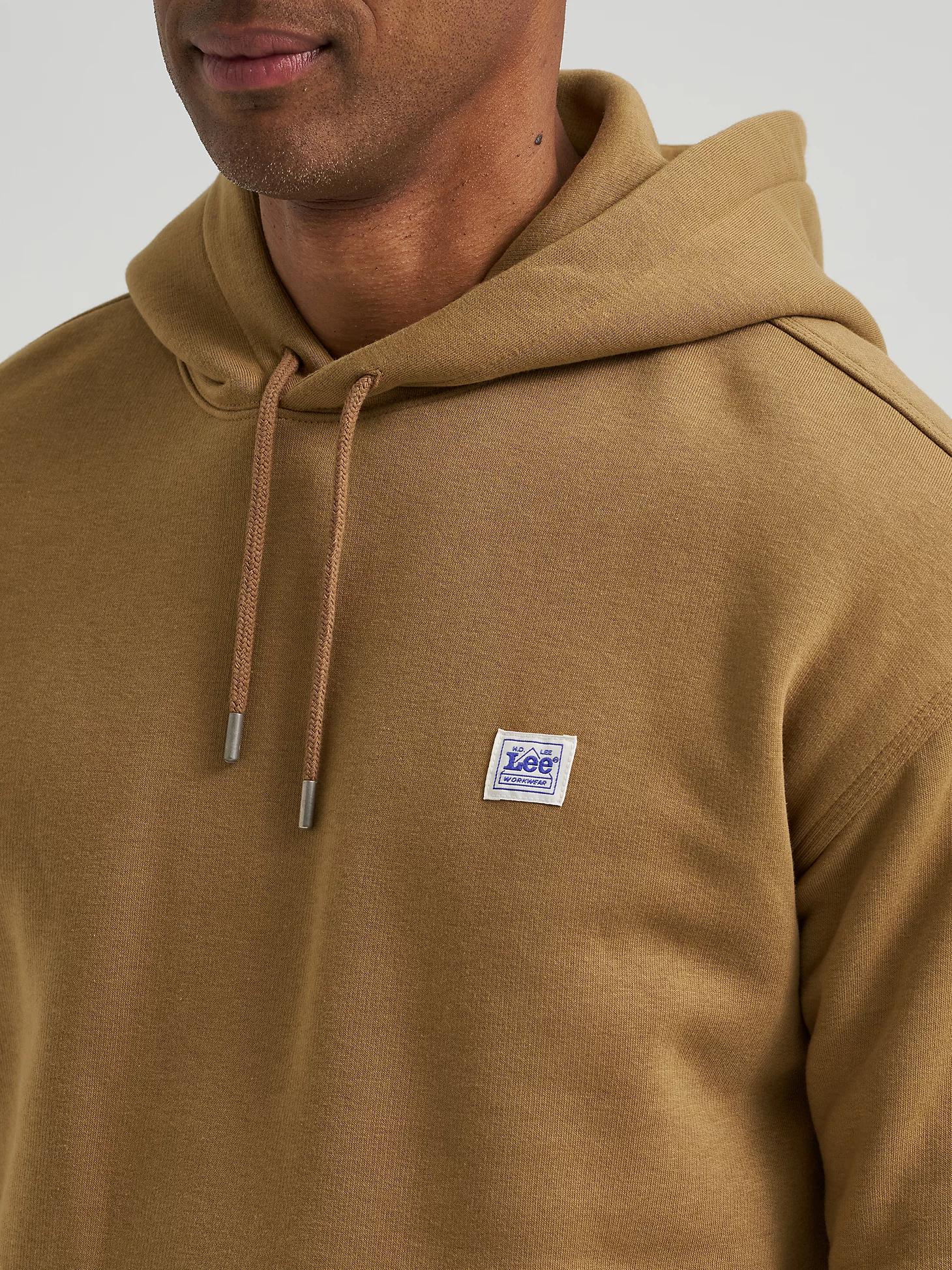Men's Relaxed Fit Essential Workwear Hoodie | Men's Tops & Tees | Lee® Product Image