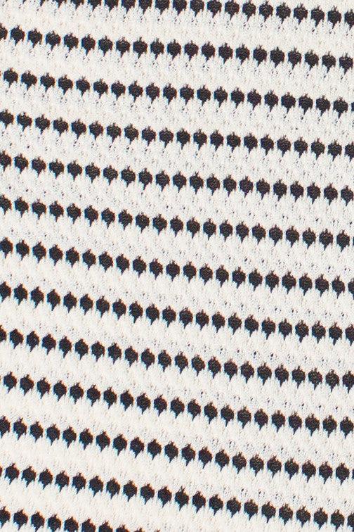 Bell Sleeve Striped Knit Top Product Image