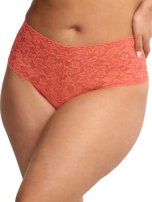 Signature Lace Retro Thong Product Image