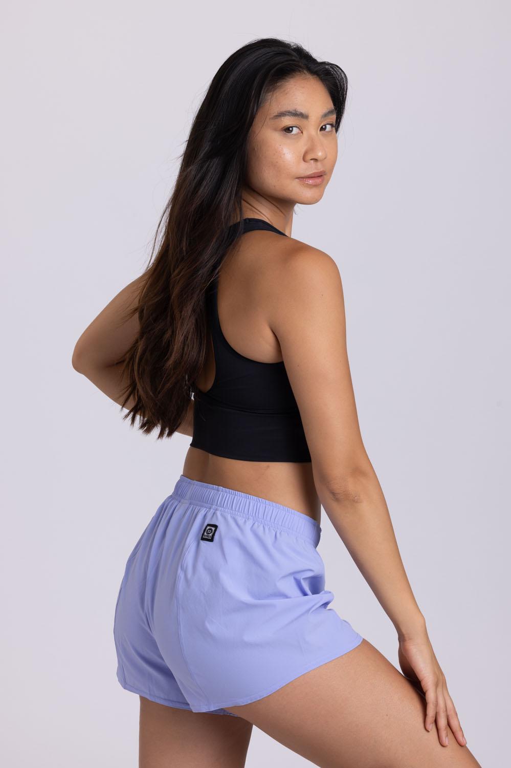 Janie 2.0 High Waisted Run Short - Lavender Female Product Image