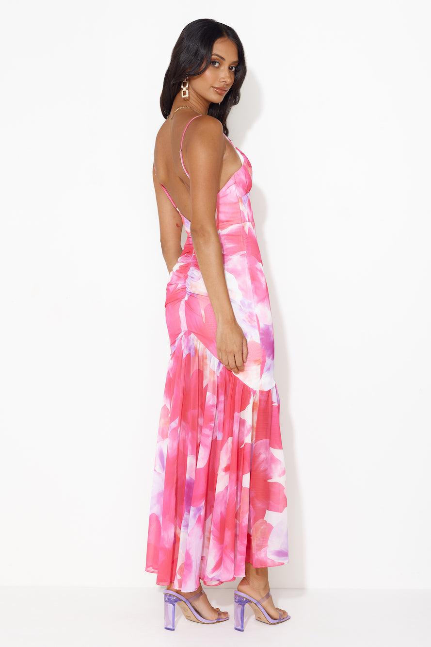 Gorgeous Event Maxi Dress Pink Product Image