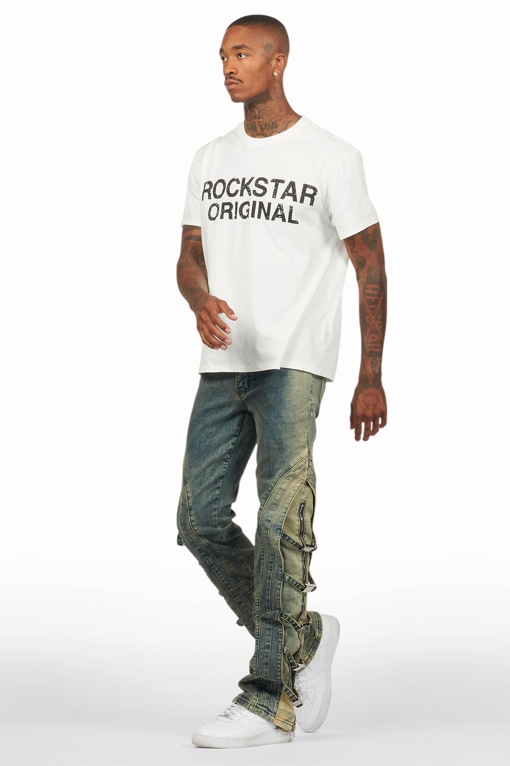 Attila Tint Stacked Flare Jean Male Product Image