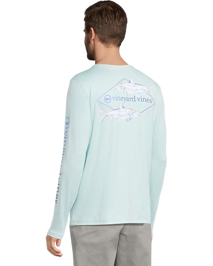 Santa Whale List Long Sleeve Pocket Tee Product Image
