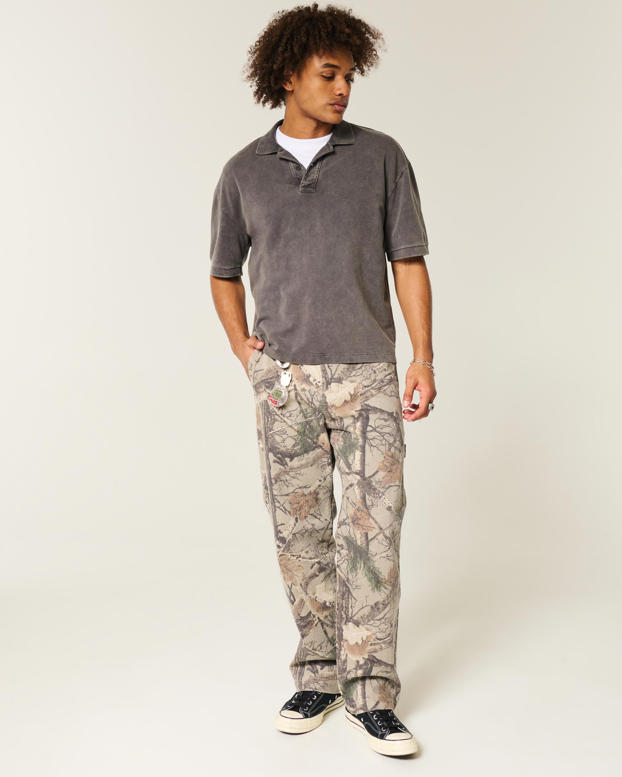 Camo Baggy Painter Jeans Product Image