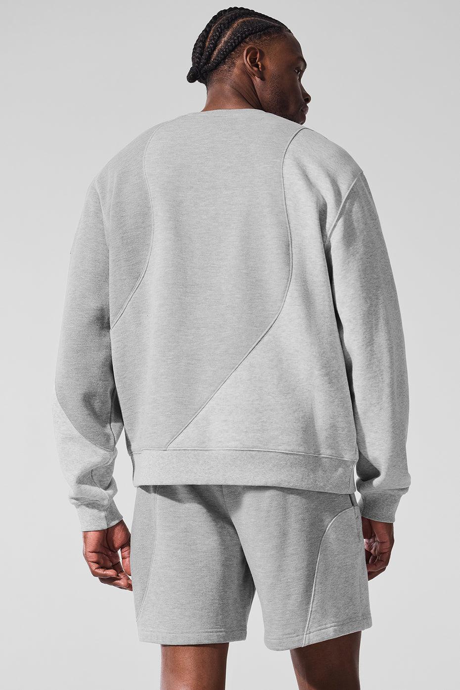 Make Waves Crew Neck Pullover - Athletic Heather Grey Tonal Male Product Image
