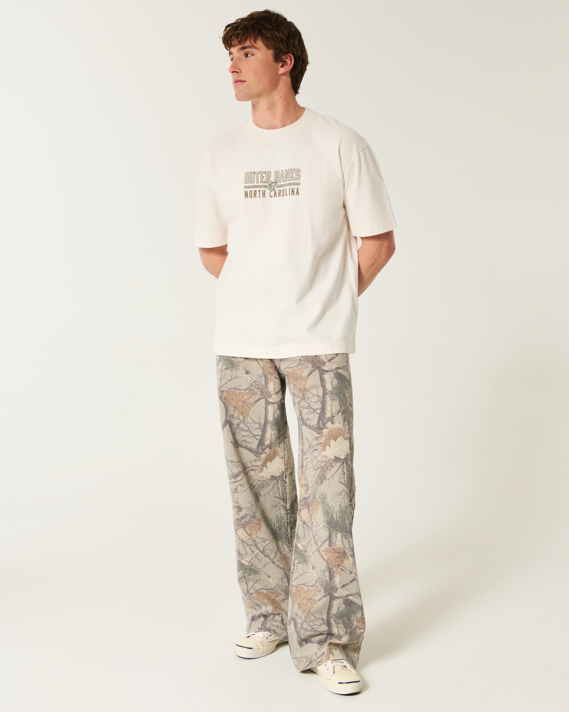 Boxy Heavyweight Outer Banks Graphic Tee Product Image