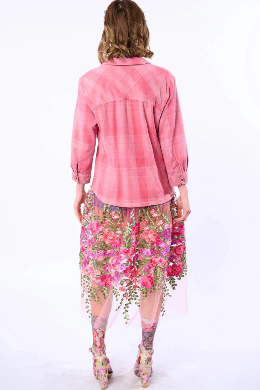 Pink Floral Duster Product Image