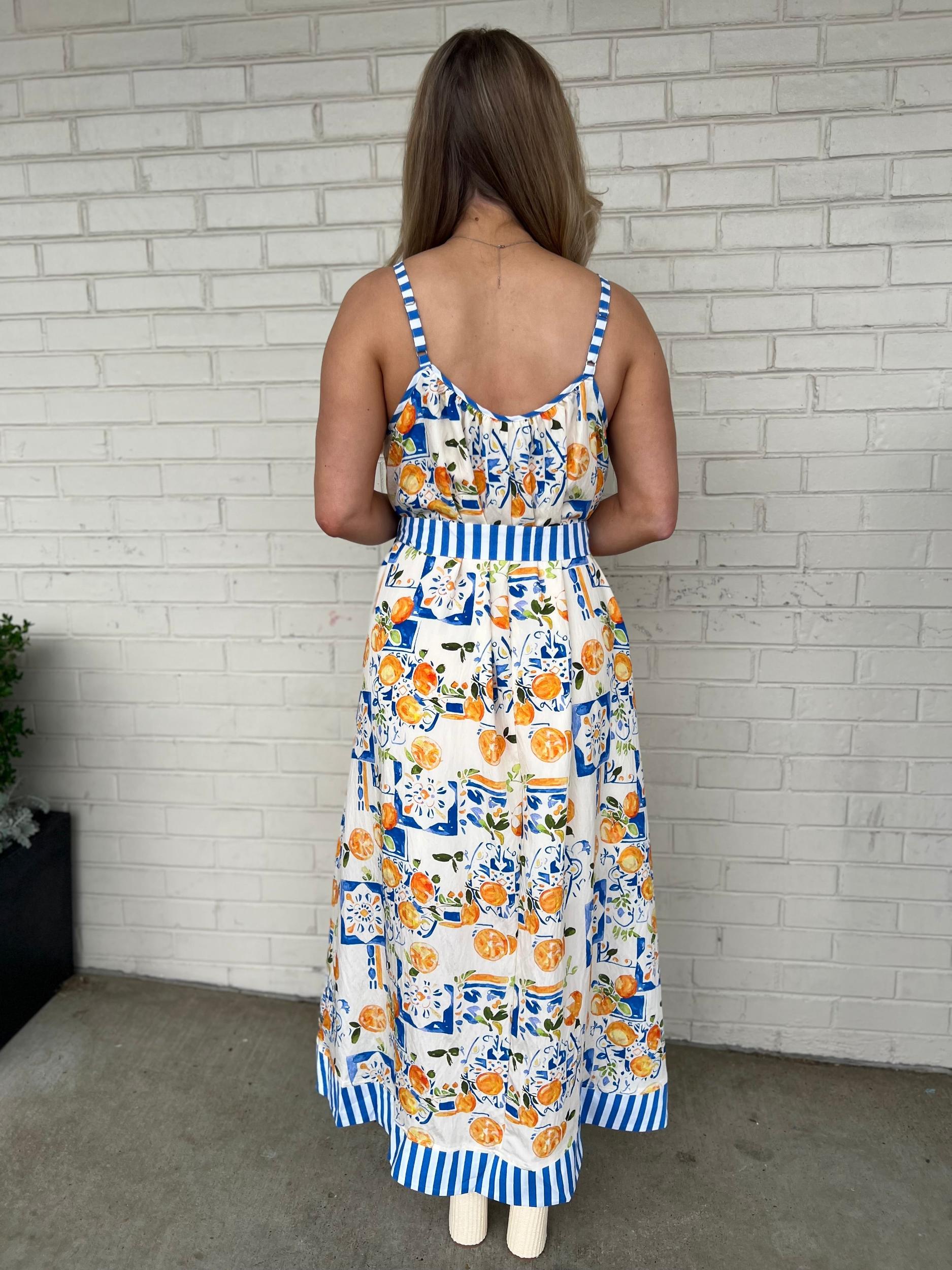 Reva Print Midi Dress Product Image